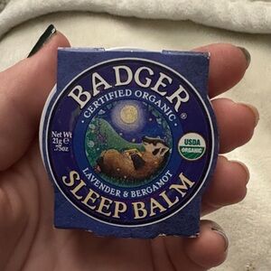 Badger Lavender & Bergamot Sleep Balm - Organic - Purple